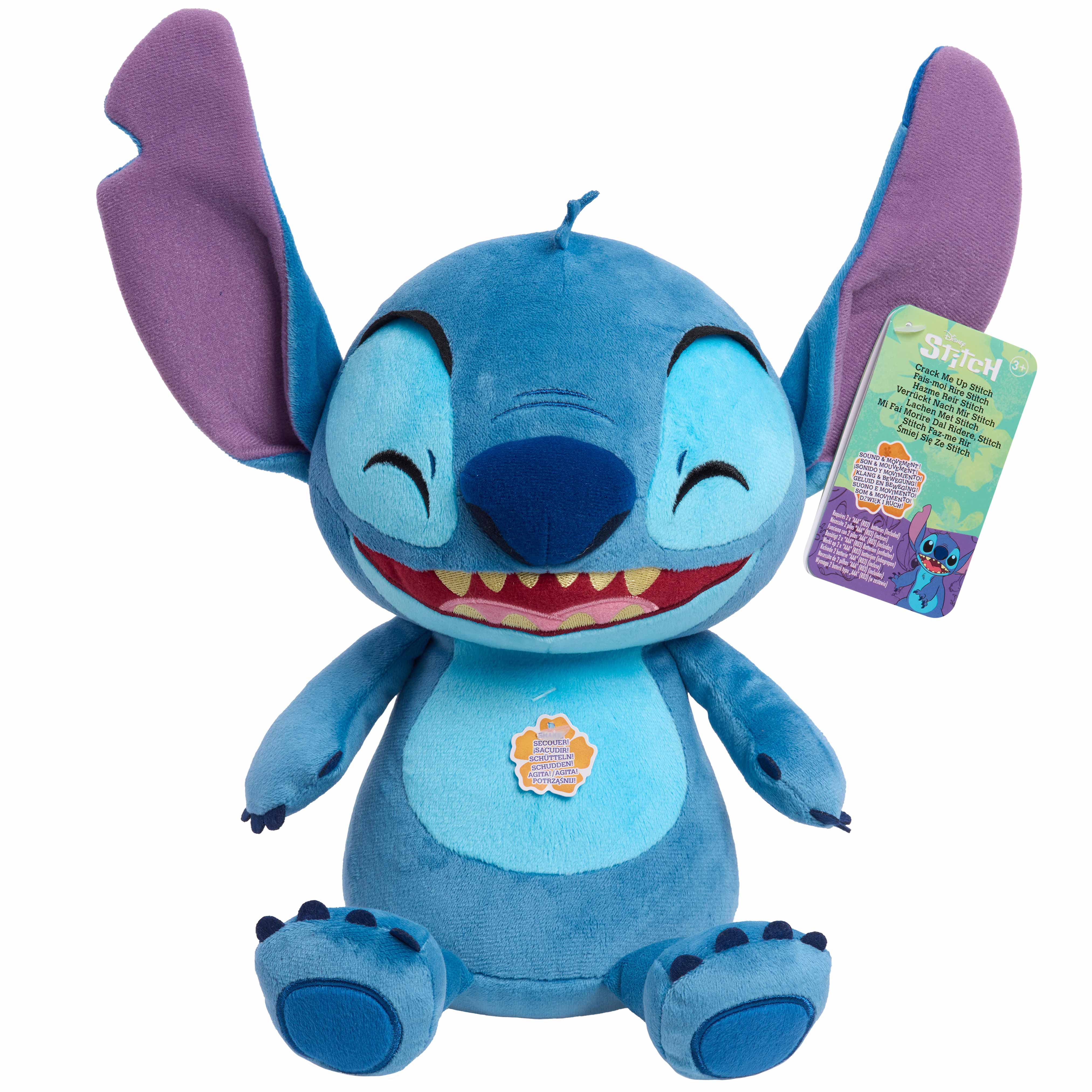 Stitch - Peluche Interativo | Cubos Luminosos