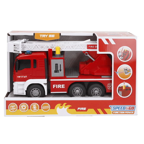Speed & Go - Camião Bombeiros com Escada 1