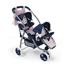 La Nina Carlota - Carrinho Gémeos de Bonecas