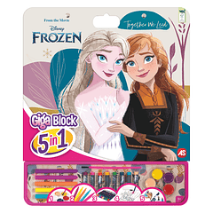 Frozen - Bloco Gigante 5 em 1