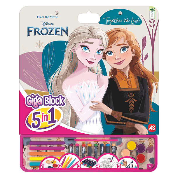 Frozen - Bloco Gigante 5 em 1 1