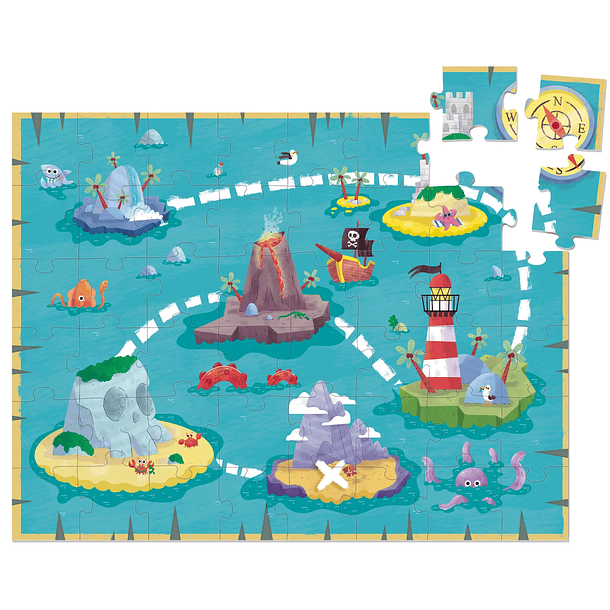 Puzzle XXL - Piratas 4