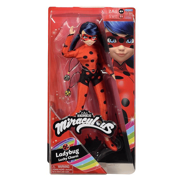 Miraculous Ladybug - Boneca Ladybug Lucky Charm 