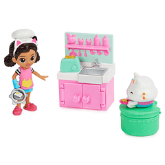 Gabby's Dollhouse - Figura Mini Cozinha da Gabby