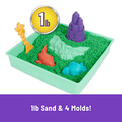 Kinetic Sand - Caixa de Areia Verde