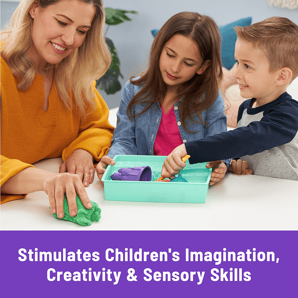 Kinetic Sand - Caixa de Areia Verde 7