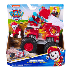 Patrulha Pata Rescue Wheels - Monster Truck Marshall