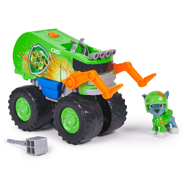 Patrulha Pata Rescue Wheels - Monster Truck Rocky 2