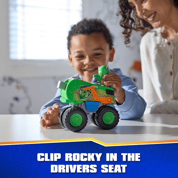 Patrulha Pata Rescue Wheels - Monster Truck Rocky 7