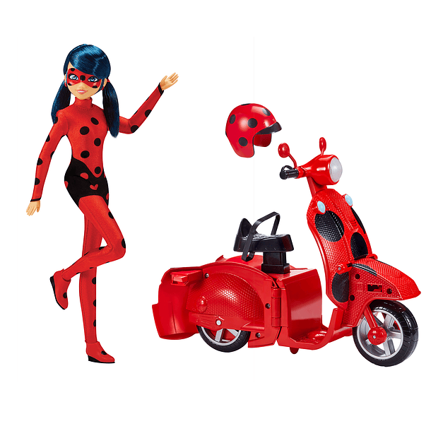 Ladybug Scooter Switch ‘N Go com Boneca 6