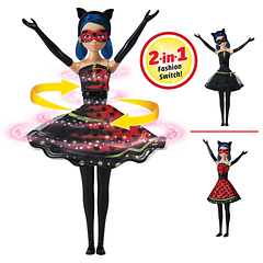 Miraculous Ladybug - Boneca Vestidos Surpresa