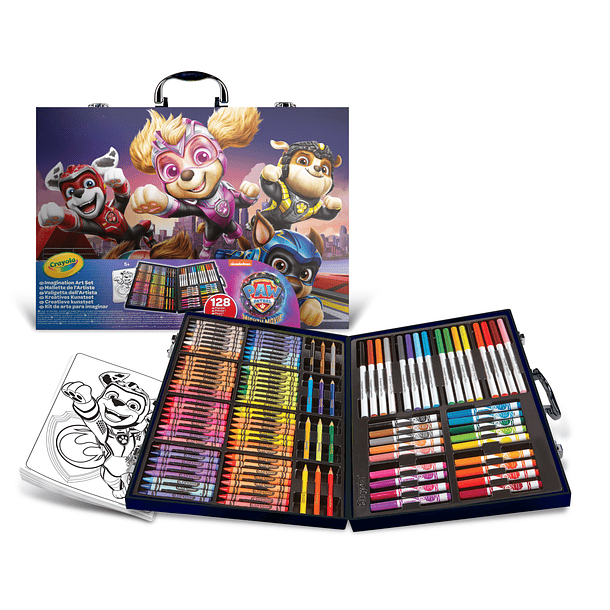 Crayola - Mala com Kit de Artista Patrulha Pata 2