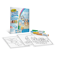 Crayola Color Wonder Mess Free - Bluey com 4 Marcadores