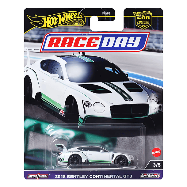 Hot Wheels Race Day - 2018 Bentley Continental GT3 1