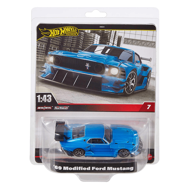 Hot Wheels Premium 1:43 - '69 Modified Ford Mustang 1