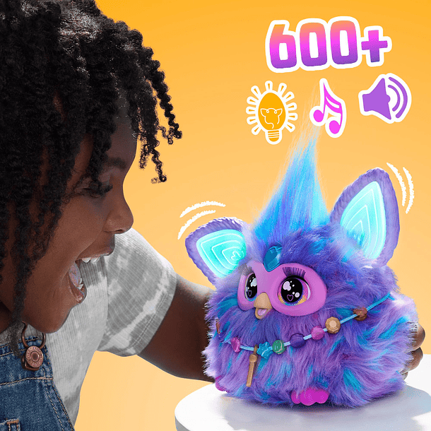 Peluche Furby Purple 5
