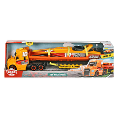 Dickie - Camião com Atrelado com Barco de Corridas