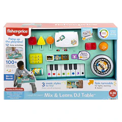 Fisher-Price - Mesa de DJ Misturar e Aprender
