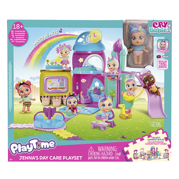 Cry Babies Playtime - Conjunto Creche da Jenna 1