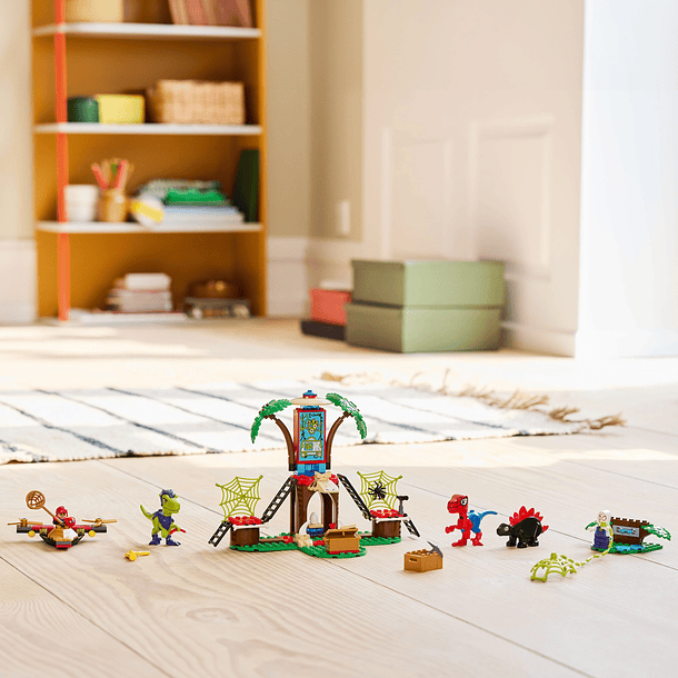 Spidey e Gobby – Batalha de Raptors no Quartel-General da Casa da Árvore 3