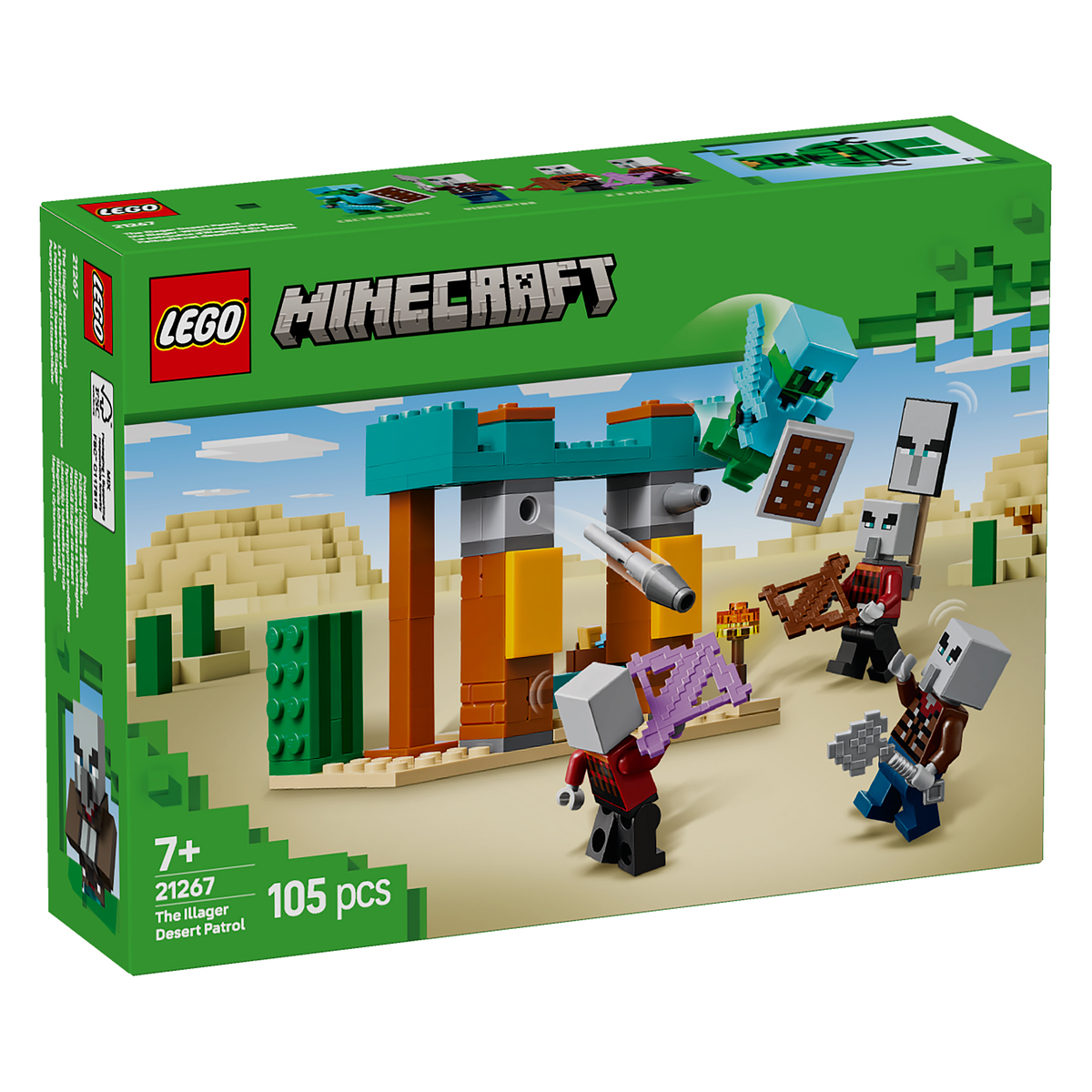 Illager Lego Minecraft Devastador Lego Raidul Illager 21160 Libris
