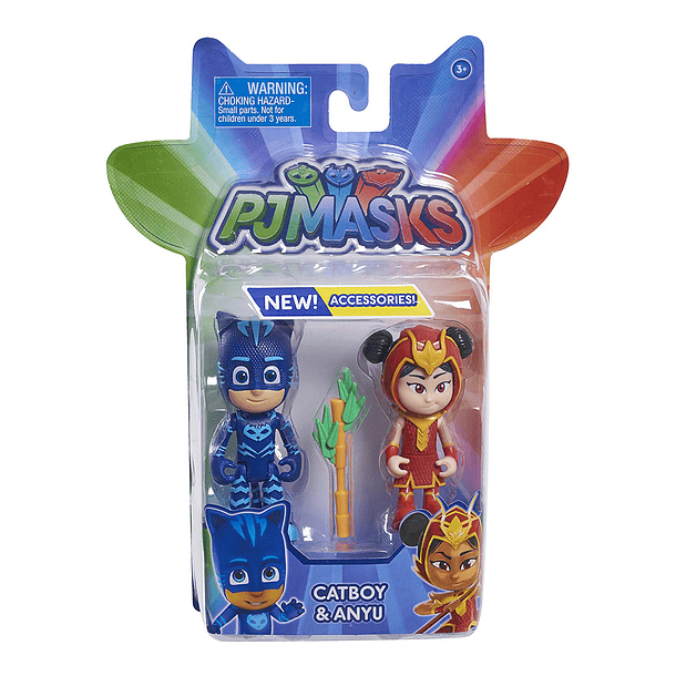 PJ Masks - Pack 2 Figuras Catboy e Anyu 1