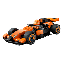 Piloto de F1 com Carro de Corrida McLaren