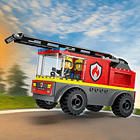 Camião dos Bombeiros com Escada 3