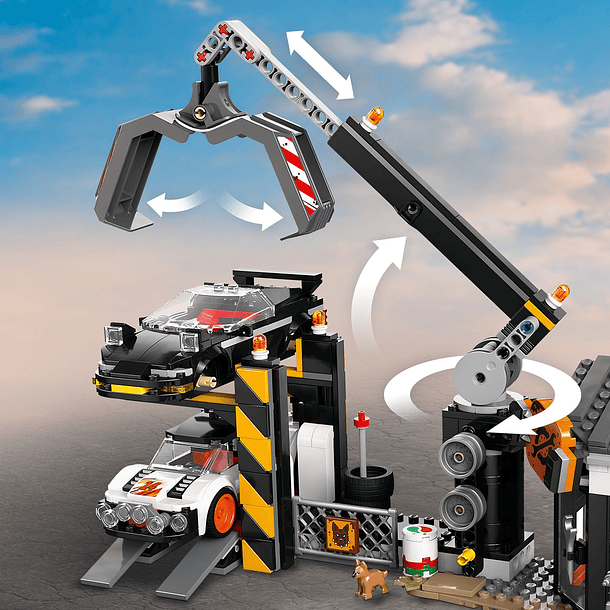 Ferro-velho com Carros 4