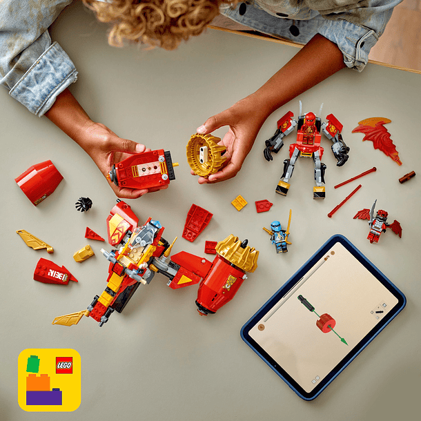 Robô Motard da Tempestade do Kai 4