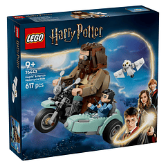 Passeio de Mota de Hagrid e Harry