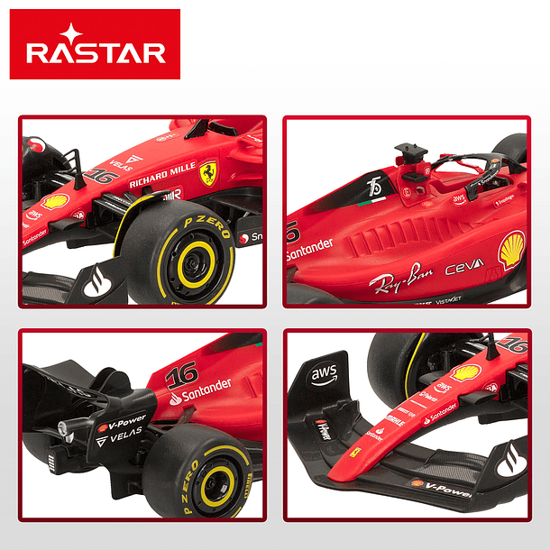 Rastar - Mini Ferrari F1-75 5