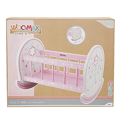 Woomax - Cama para Bonecas em Madeira