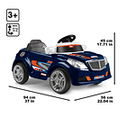 Twinkle Car Azul Naval 12V 8