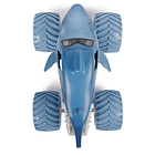 Monster Jam - Megalodon Branco Die Cast 4
