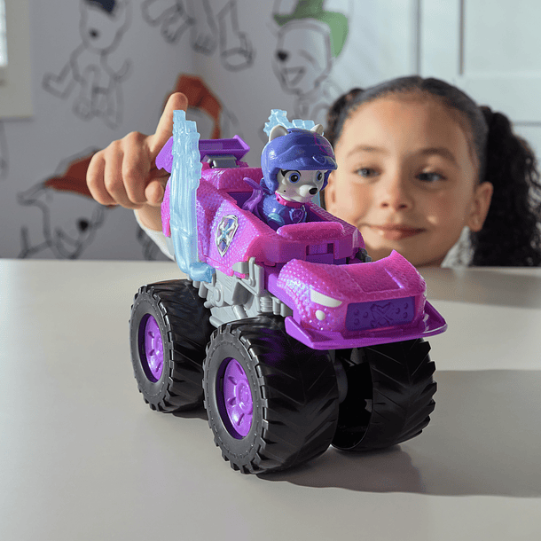 Patrulha Pata Rescue Wheels - Monster Truck Roxi 5
