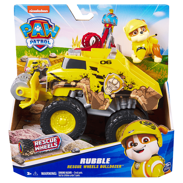 Patrulha Pata Rescue Wheels - Monster Truck Rubble 1