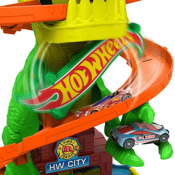 Hot Wheels City - T-Rex Blaze Battle 4