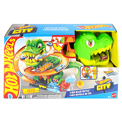 Hot Wheels City - T-Rex Blaze Battle