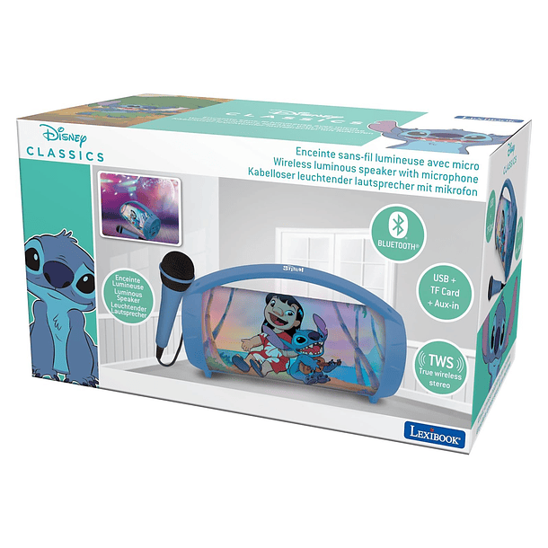 Lexibook - Coluna de Som com Microfone Stitch 1