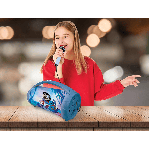 Lexibook - Coluna de Som com Microfone Stitch 5