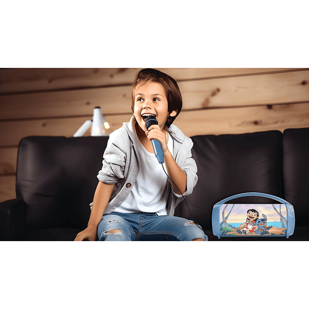 Lexibook - Coluna de Som com Microfone Stitch 6