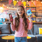 Lexibook - Microfone Karaoke Stitch 3