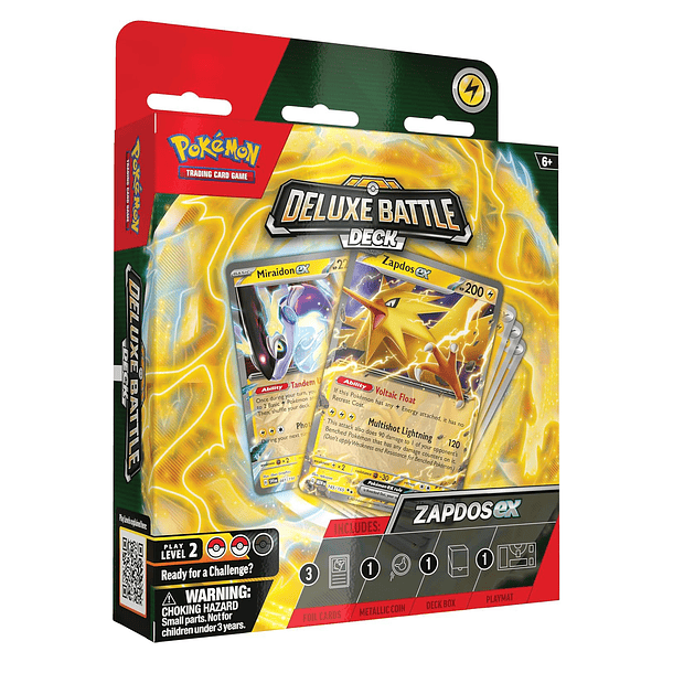 Pokémon - Deluxe Battle Deck Zapdos EX (EN) 