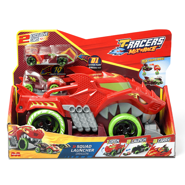 T-Racers - Squad Launcher Dragon 