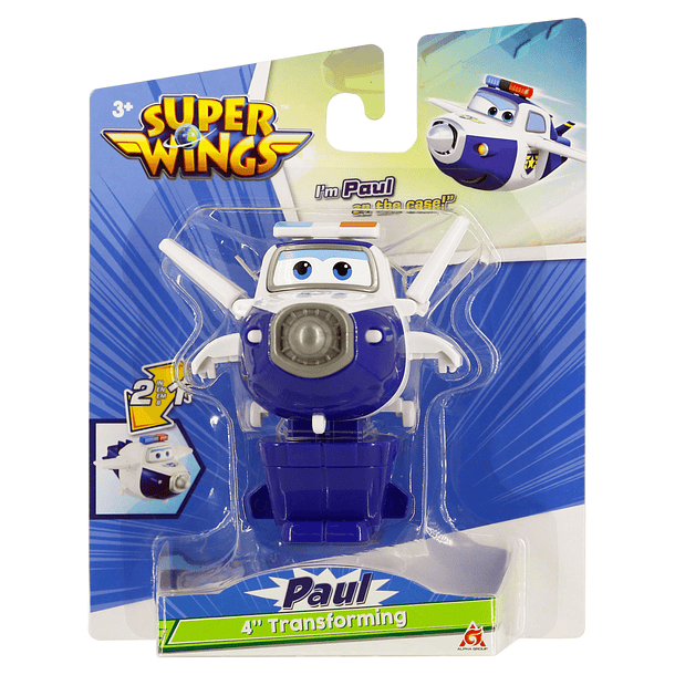 Super Wings - Veículo Transformável Paul 1
