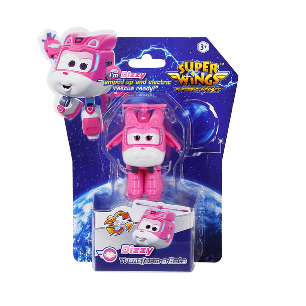 Super Wings - Mini Veículo Transformável Dizzy 1