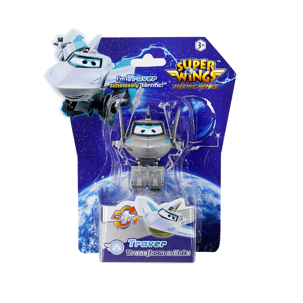 Super Wings - Mini Veículo Transformável Traver 1