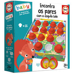 Educa Baby - Encontra os pares com o esquilo Lolo