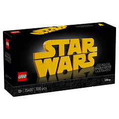 Logótipo Star Wars Construído com Peças